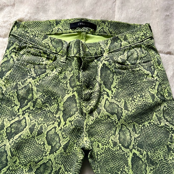 J Brand Selena Denim Snake Print Bootcut Jeans❤️ - Picture 5 of 6